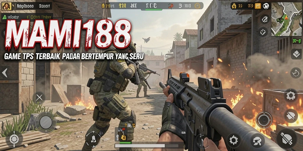 Screenshot gameplay MAMI188 menampilkan aksi bertempur yang mendebarkan.